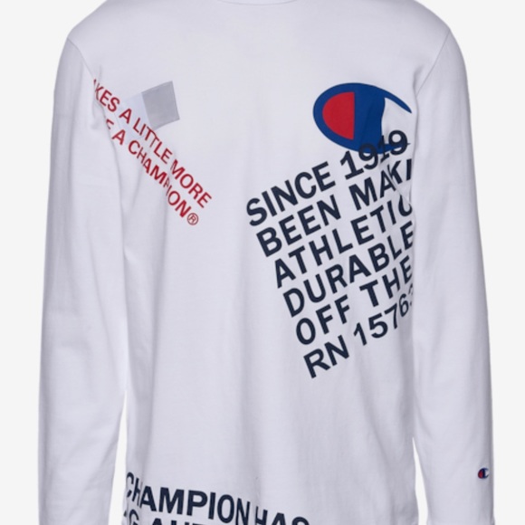 Champion long sleeve men’s Tee - Picture 1 of 4